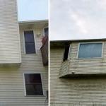 clean vinyl siding with platinum property solutions house washing service in grand rapids, mi